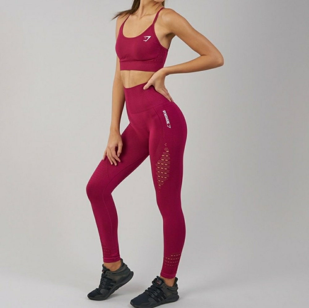 NWT gymshark seamless energy beet M